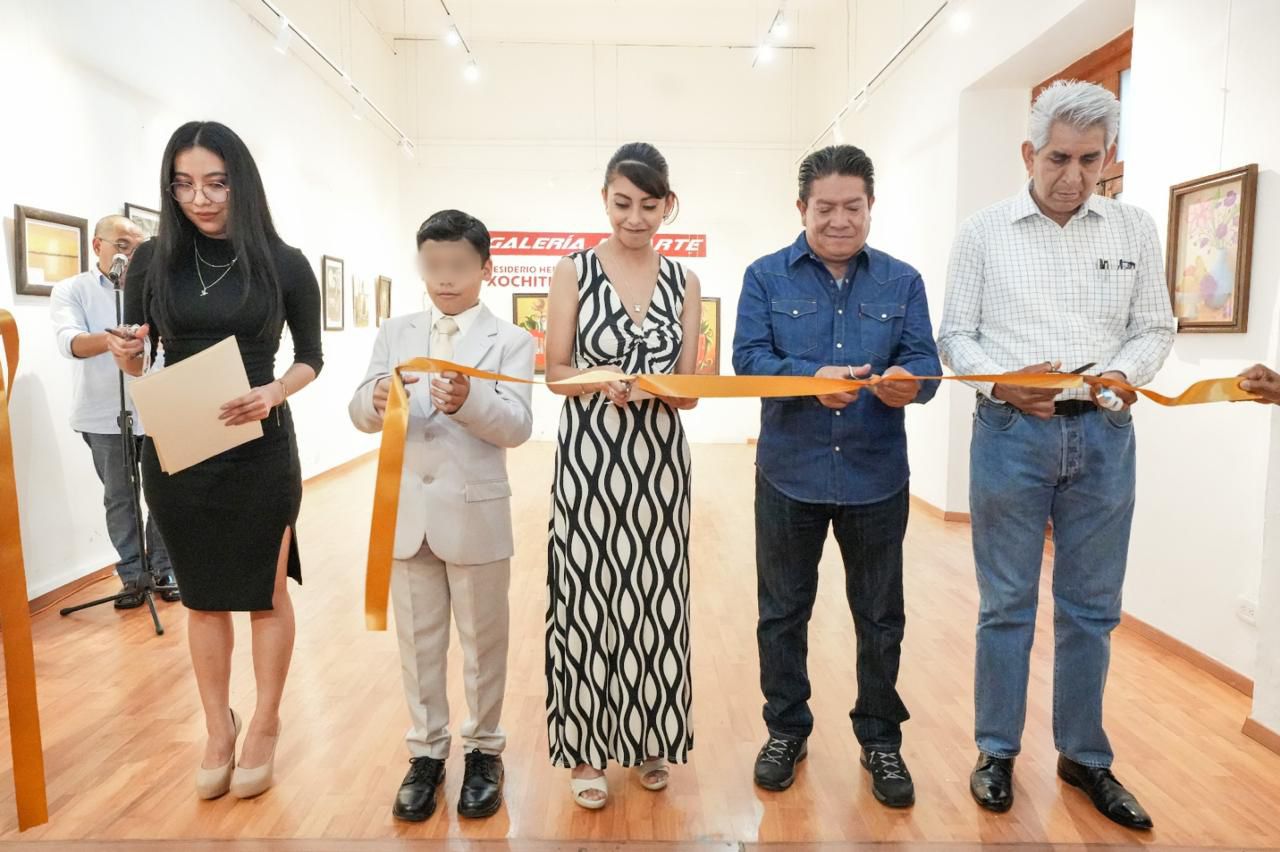Gobierno municipal de Tlaxcala abre las puertas al talento artístico con la exposición 'Mi esencia en el lienzo'